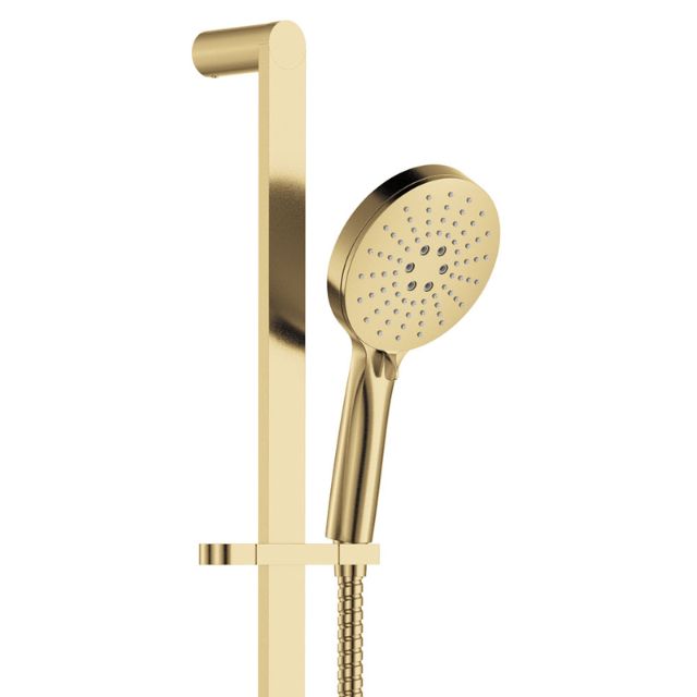 Close Fienza Empire Slim Rail Shower Urban Brass 444118UB - The Blue Space