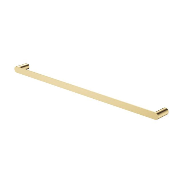 Fienza Empire Slim Single Towel Rail 800mm Urban Brass 88901800UB - The Blue Space