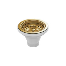 Fienza Hana Sink Basket Waste Rugged Brass 50X90mm With Extended Bolt A3RB - The Blue Space