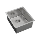 Angle Fienza Hana Single Bowl Sink 27L Top/Undermount 390X450X200mm 68400 - The Blue Space