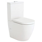 Fienza Koko Tornado Flush Back-to-Wall Toilet Suite Gloss White - Pan + Seat + GEBERIT Cistern - P-Trap K002GEP - The Blue Space