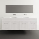 Marquis Kiama11 Wall Hung Vanity - 1800mm Double Bowl - 2 door 4 drawer KIAMA11-WH | The Blue Space