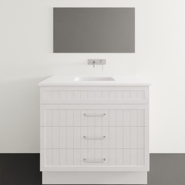 Marquis Kiama14 Floor Standing Vanity - 900mm Centre Bowl - 3 drawer KIAMA14-FS | The Blue Space