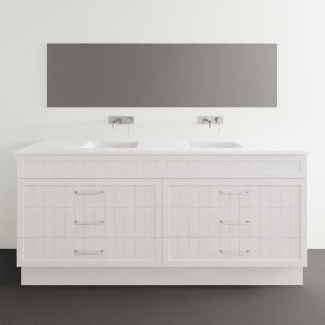 Marquis Kiama20 Floor Standing Vanity - 1800mm Double Bowl - 6 drawer KIAMA20-FS | The Blue Space