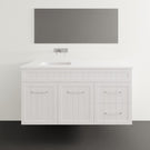 Marquis Kiama7 Wall Hung Vanity - 1200mm Offset Bowl - 2 door 2 drawer KIAMA7-WH | The Blue Space