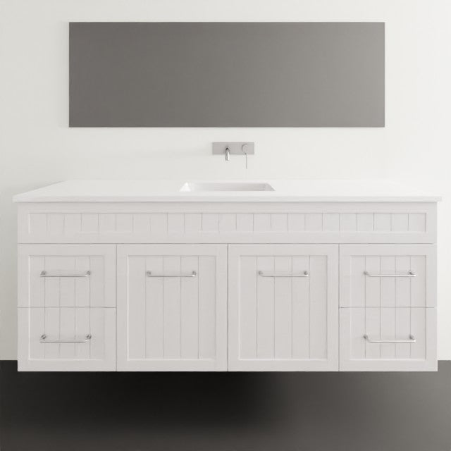 Marquis Kiama8 Wall Hung Vanity - 1500mm Centre Bowl - 2 door 4 drawer KIAMA8-WH | The Blue Space