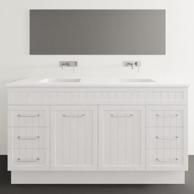 Marquis Kiama9 Floor Standing Vanity - 1500mm Double Bowl - 2 door 6 drawer KIAMA9-FS | The Blue Space