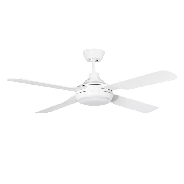 Martec Discovery II 1440mm Ceiling Fan with LED Light White MDF1443W - The Blue Space