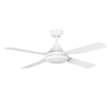 Martec Discovery II 1440mm Ceiling Fan with LED Light White MDF1443W - The Blue Space