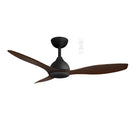 Martec Elite DC 1220mm Ceiling Fan Matt Black/Walnut MEDC123MW - The Blue Space