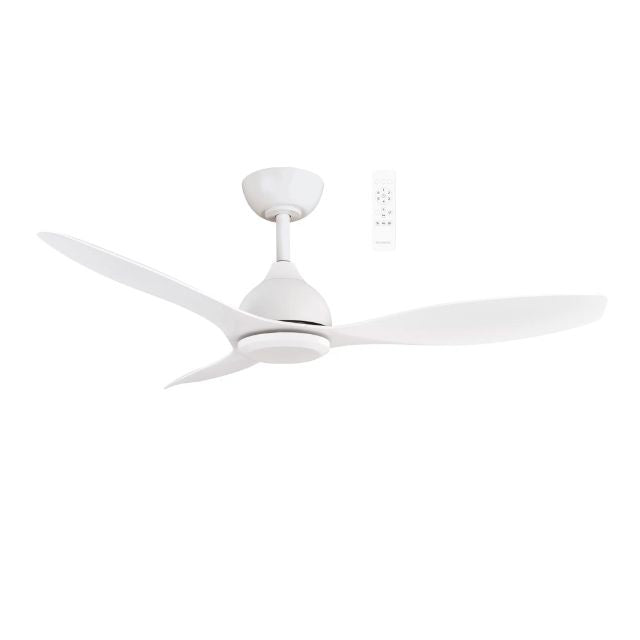 Martec Elite DC 1220mm Ceiling Fan Matt White MEDC123W - The Blue Space