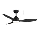 Martec Elite DC 1220mm Ceiling Fan with LED Light Matt Black MEDC1233M - The Blue Space