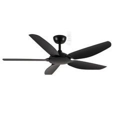 Martec Esprit DC 1320mm Ceiling Fan Matt Black MDCE135M - The Blue Space