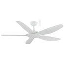 Martec Esprit DC 1320mm Ceiling Fan Matt White MDCE135W - The Blue Space