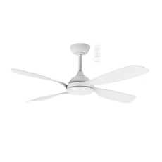 Martec Hampton DC 1320mm Ceiling Fan Matt White MHDC134W - The Blue Space