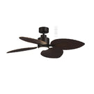 Martec Kingston DC 1260mm WIFI Remote Control Ceiling Fan with LED Light Old Bronze MKDC1243OB - The Blue Space