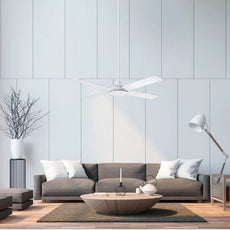 Lifestyle Martec Lifestyle 1320mm 4 Blade Ceiling Fan White DLS134W - The Blue Space