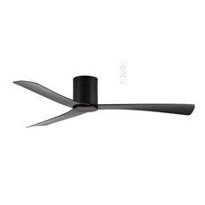 Martec Metro DC 1320mm Hugger Ceiling Fan Matt Black MDCM133M - The Blue Space