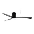 Martec Metro DC 1320mm Hugger Ceiling Fan with LED Light Matt Black MDCM1333M - The Blue Space