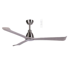 Martec Polo DC 1320mm Ceiling Fan Nickel/Driftwood MDCP133ND - The Blue Space