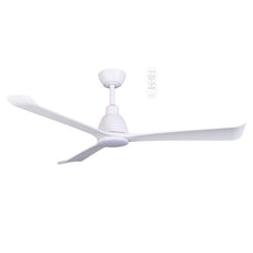 Martec Polo DC 1320mm Ceiling Fan with LED Light Matt White MDCP1333W - The Blue Space