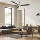 Lifestyle Martec Riviera DC 1320mm Ceiling Fan Antique Bronze/Charcoal MRDC133ACH - The Blue Space