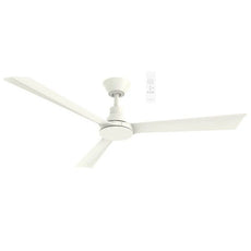 Martec Riviera DC 1320mm Ceiling Fan Matt White MRDC133W - The Blue Space