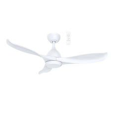 Martec Scorpion DC 1320mm Ceiling Fan Matt White MSDC133W - The Blue Space