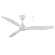 Martec Seaforth DC 1320mm Ceiling Fan Matt White MDCS133W - The Blue Space