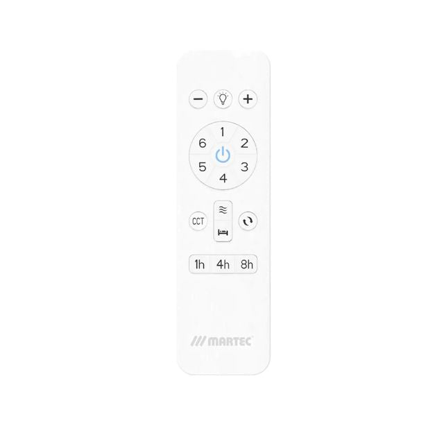 Remote Martec Seaforth DC 1420mm Ceiling Fan Matt White MDCS143W - The Blue Space