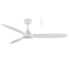 Martec Seaforth DC 1420mm Ceiling Fan with LED Light Matt White MDCS1433W - The Blue Space