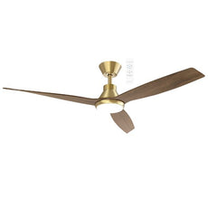 Martec Triumph DC 1320mm Ceiling Fan with LED Light Antique Bronze/Walnut MDCT1333AWN - The Blue Space