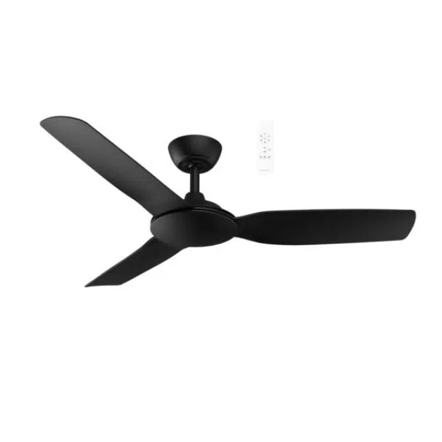 Martec Viper DC 3 1220mm Ceiling Fan Matt Black MVDC123M - The Blue Space