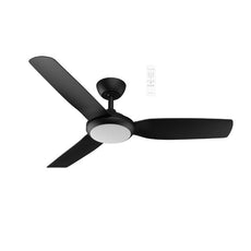 Martec Viper DC 3 1220mm Ceiling Fan with LED Light Matt Black MVDC1233M - The Blue Space