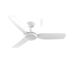 Martec Viper DC 3 1220mm Ceiling Fan with LED Light Matt White MVDC1233W - The Blue Space