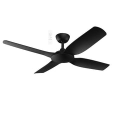 Martec Viper DC 4 1220mm Ceiling Fan Matt Black MVDC124M - The Blue Space