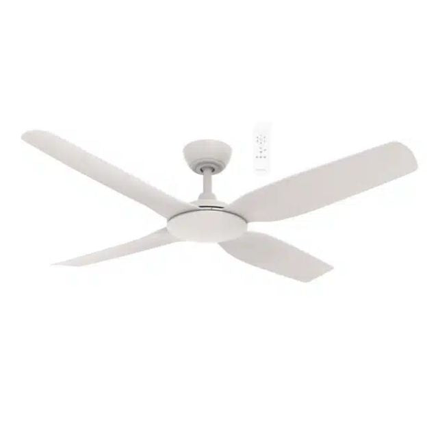 Martec Viper DC 4 1320mm Ceiling Fan Matt White MVDC134W - The Blue Space