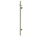 Meir Heated Towel Rail Brushed Nickel MHT02B-PVDBN - The Blue Space