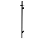 Meir Heated Towel Rail Matte Black MHT02B - The Blue Space