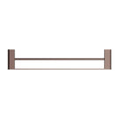 Top Nero Bianca Double Towel Rail 600mm Brushed Bronze NR9024DBZ - The Blue Space