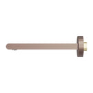 Side Nero Bianca Fixed Bath Spout Only 200mm Brushed Bronze NR321503BZ - The Blue Space