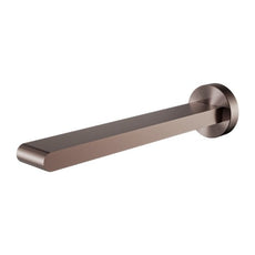 Nero Bianca Fixed Bath Spout Only 240mm Brushed Bronze NR321503BBZ - The Blue Space