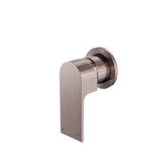 Nero Bianca Shower Mixer 60mm Plate Brushed Bronze NR321511HBZ - The Blue Space