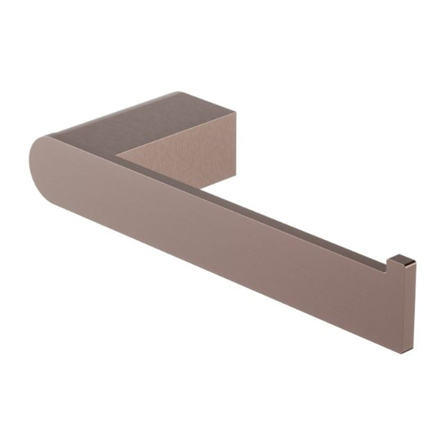 Nero Bianca Toilet Roll Holder Brushed Bronze NR9086BZ - The Blue Space