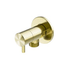 Nero Mini Cistern Stop Brushed Gold NR262109EBG - The Blue Space