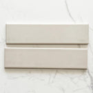 Off White Bella Subway Tile Gloss 65 x 265 x 6mm Ceramic  | The Blue Space