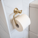 Phoenix Cromford Toilet Roll Holder Brushed Gold - Branxton Bank x The Blue Space