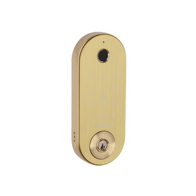 Stealth Smart Lock Deadbolt Satin Brass 1320.SB - The Blue Space