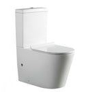 BelBagno Flay-R Rimless Nano Glaze Toilet Suite BB007CPR - The Blue Space