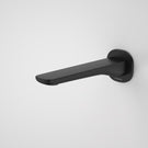 Caroma Contura II 180mm Basin/Bath Outlet - Matte Black 849059B6AF